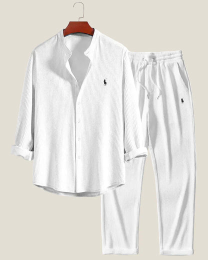 Milano Essential Set — Premium Shirt + Trousers